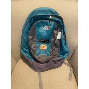 The North Face Blue and Gray Vault Backpack, B22